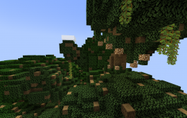 Minecraft building Parkour Tree