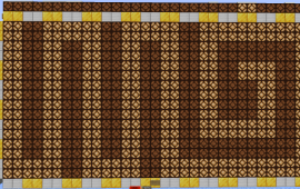 Minecraft building Public 16x8 drawing monitor