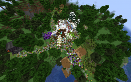 Minecraft building Server spawn
