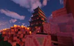 Screenshot of Minecraft server CiderMC