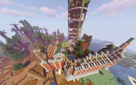 Minecraft building SymbianL's Spire