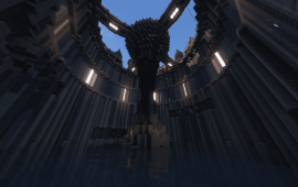 Minecraft building Главная крепость спавна