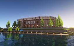 Screenshot of Minecraft server Minetown