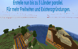 Screenshot of Minecraft server eXo World