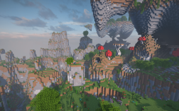 Screenshot of Minecraft server Empire
