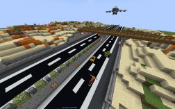 Screenshot of Minecraft server eXo World