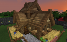Minecraft location Plot with houses by 21Wek