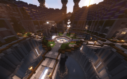 Screenshot of Minecraft server Deus Craft