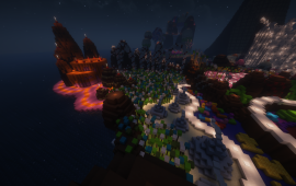 Minecraft location Candy Land