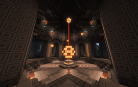 Minecraft building ПВЕ-арена