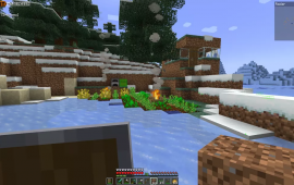 Minecraft building Near-Spawn Waypoint
