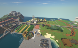 Screenshot of Minecraft server Free World