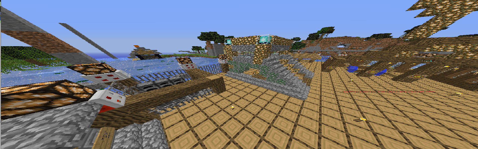 Background of Minecraft server YZ project