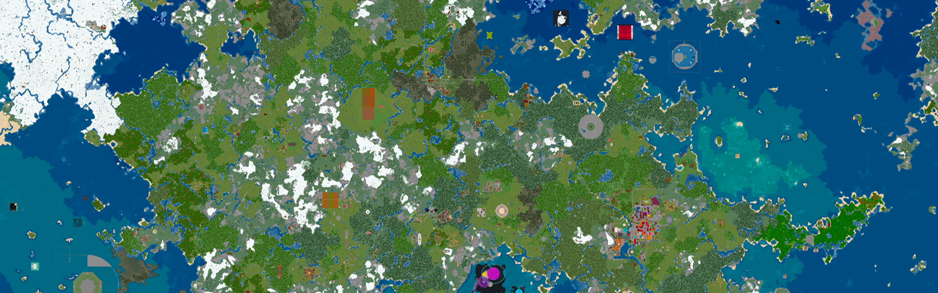 Background of Minecraft server Vanillarite