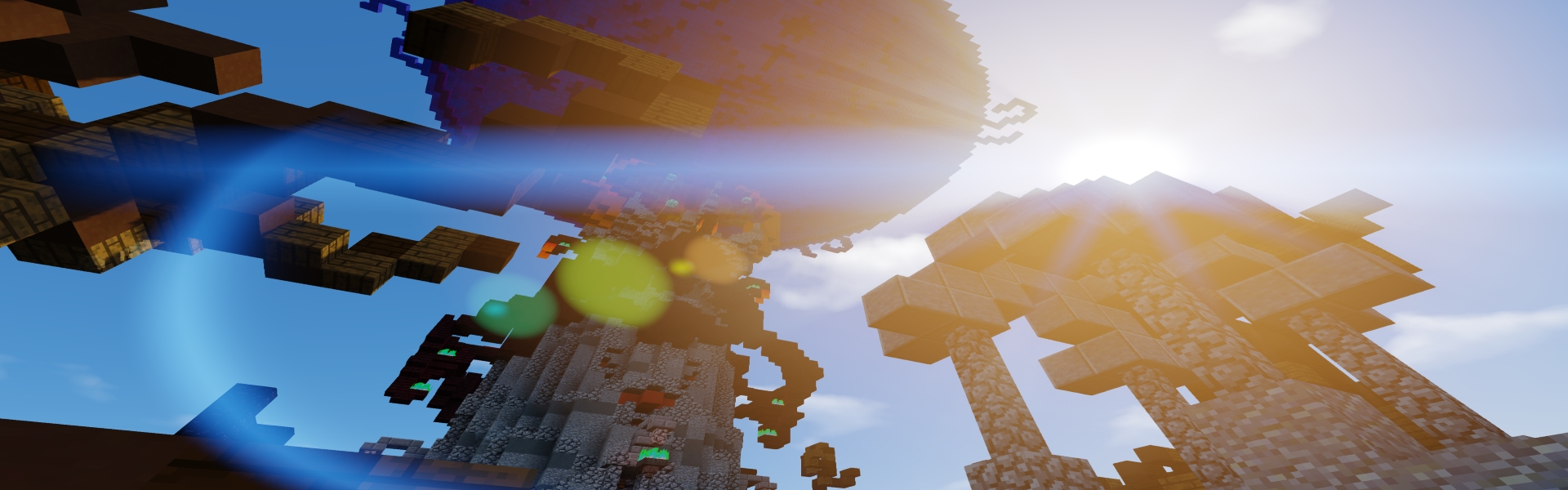 Background of Minecraft server Govindas Limework