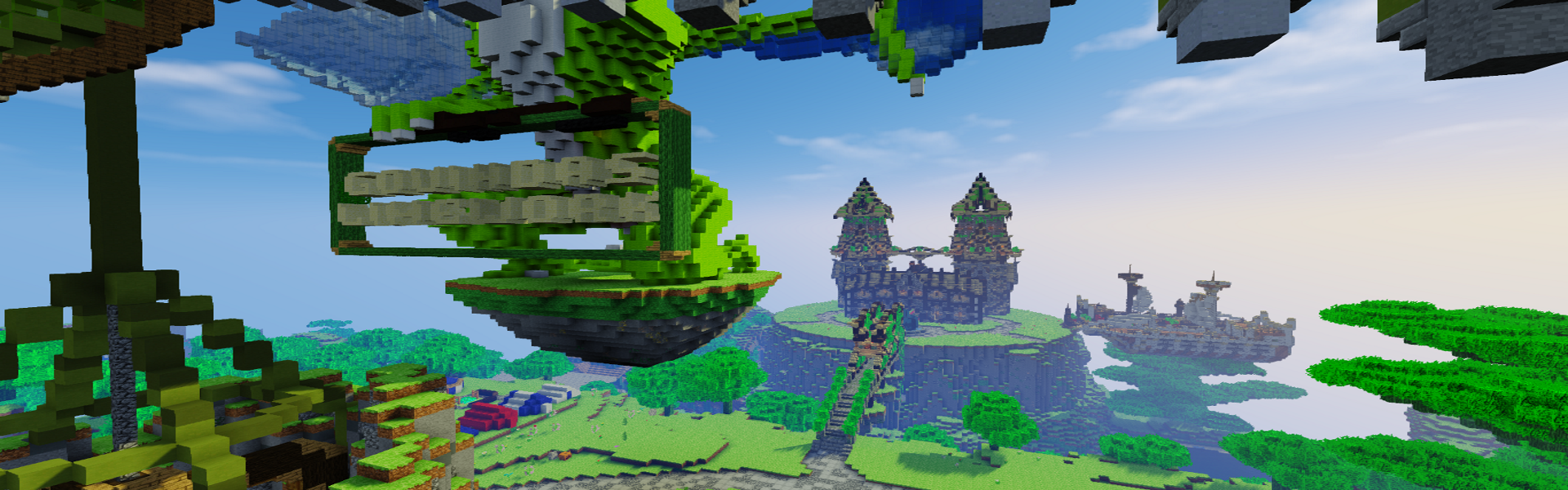 Background of Minecraft server Govindas Limework