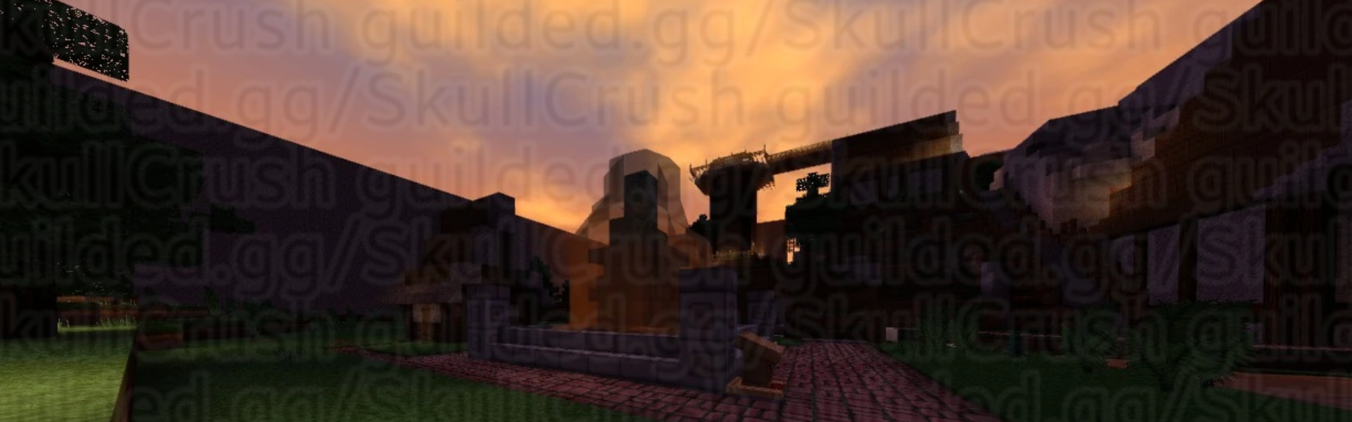 Background of Minecraft server Party