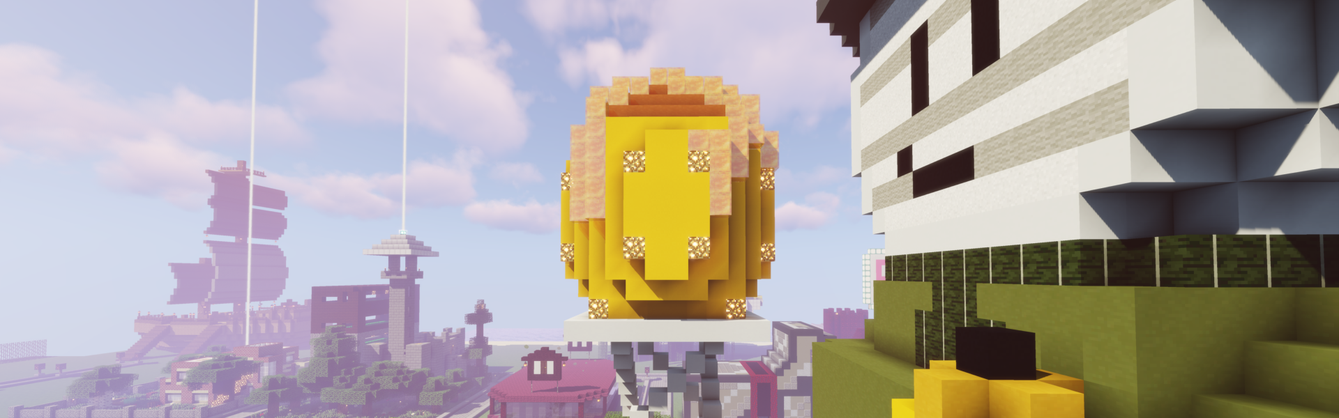 Background of Minecraft server The Honeypot