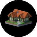 Minecraft buildings and places