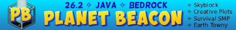 Banner of Minecraft server Planet Beacon