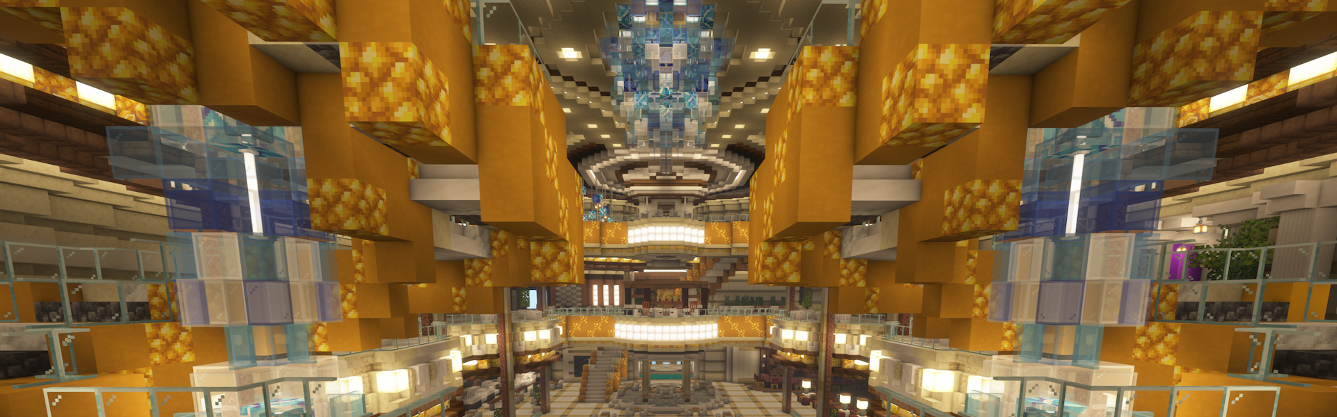 Background of Minecraft server CosmicX