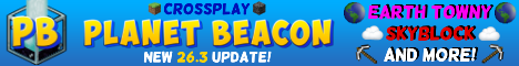 Banner of Minecraft server Planet Beacon