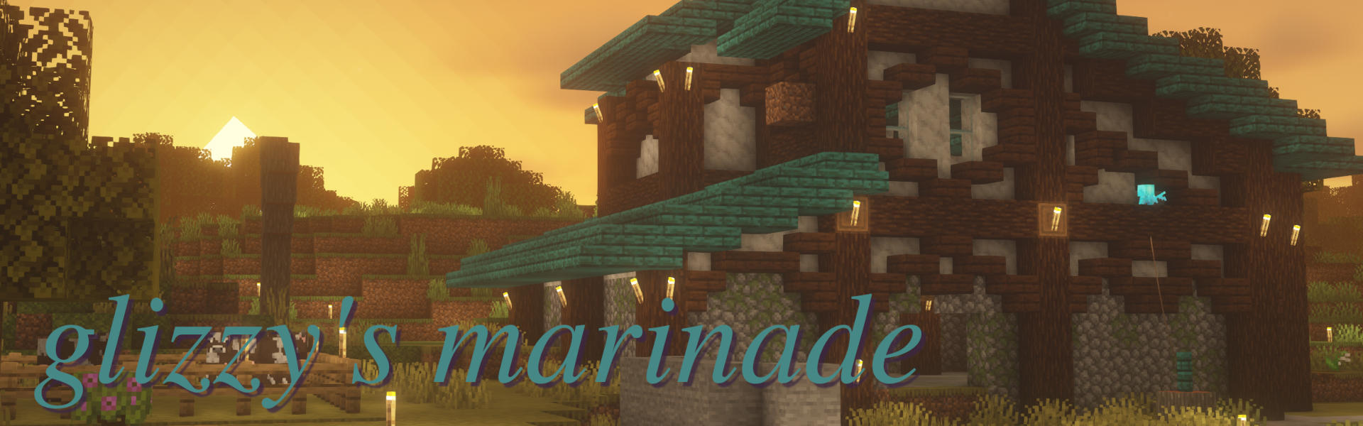 Background of Minecraft server glizzy's marinade smp