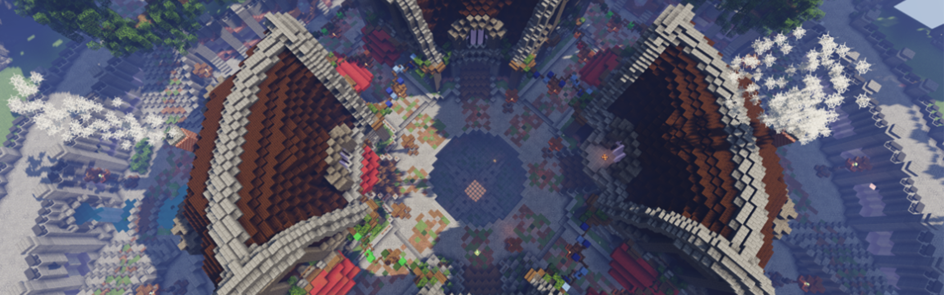 Background of Minecraft server BlazeVortex
